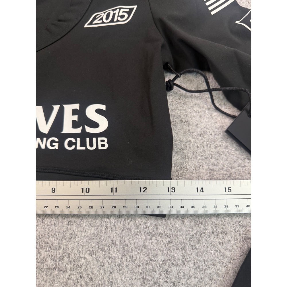 Darc Sport Wolves Bodybuilding Club Long Sleeve Crop Top Black Limited 327/500 M - Picture 3 of 4